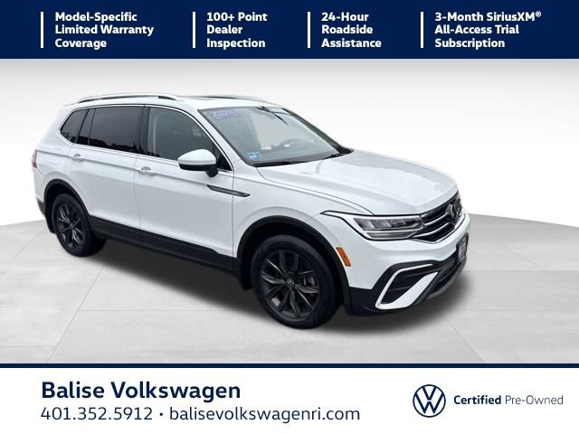 Certified 2022 Volkswagen Tiguan SE w/ Panoramic Sunroof Package