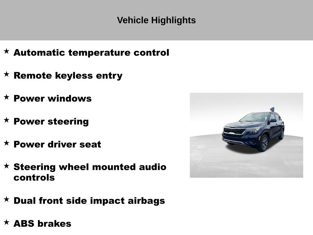 Certified 2023 Kia Seltos EX image 28