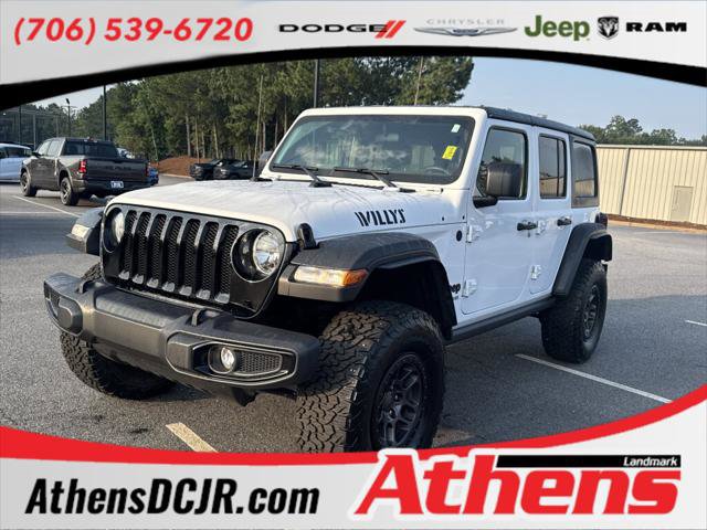 Certified 2022 Jeep Wrangler Unlimited Sport w/ Xtreme Recon 35" Tire Package image 1