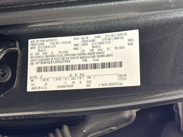 Used 2018 Ford F150 XL w/ Equipment Group 101A Mid AWD/4WD image 29
