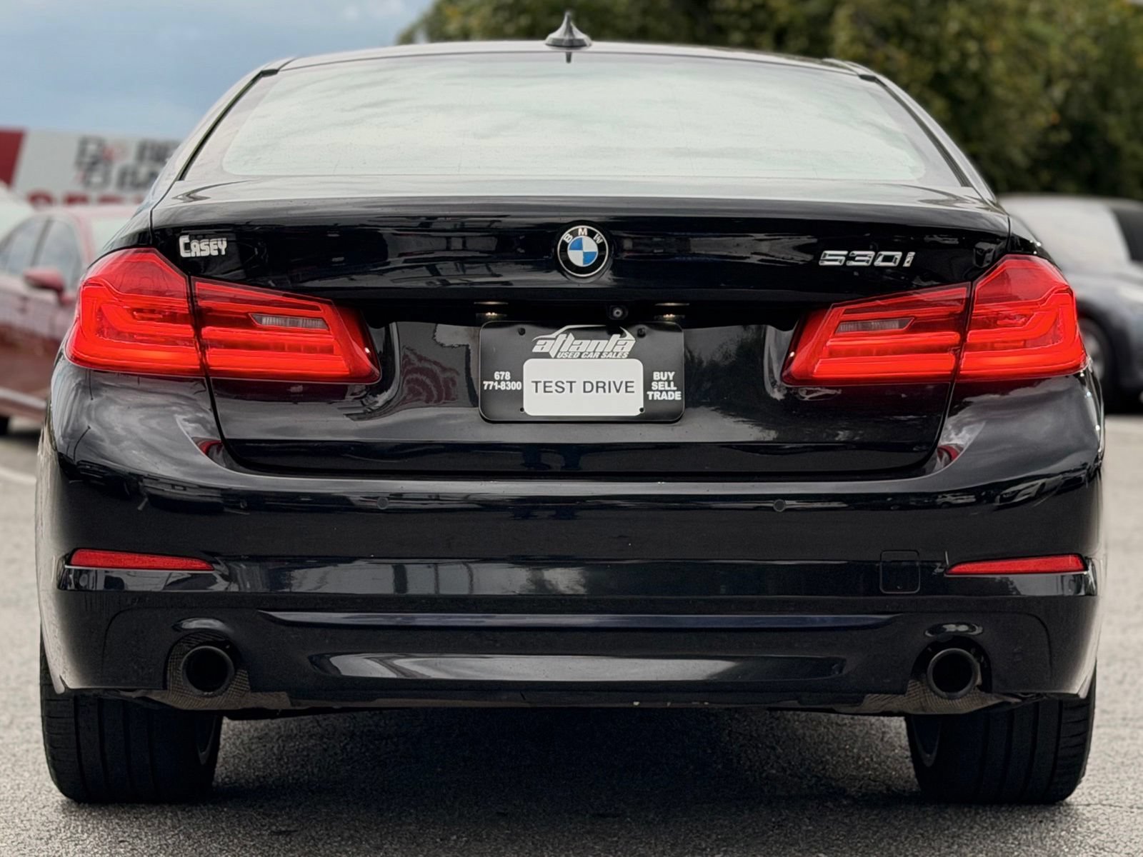Used 2019 BMW 530i w/ Convenience Package RWD image 4