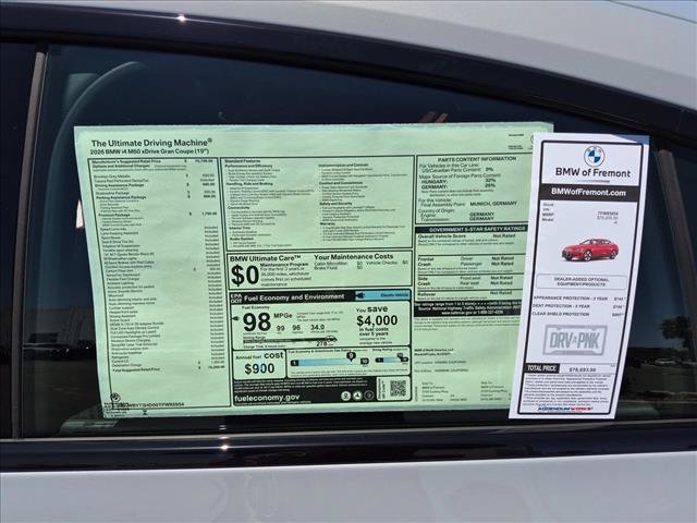 New 2026 BMW i4 M60 w/ Premium Package AWD/4WD image 18