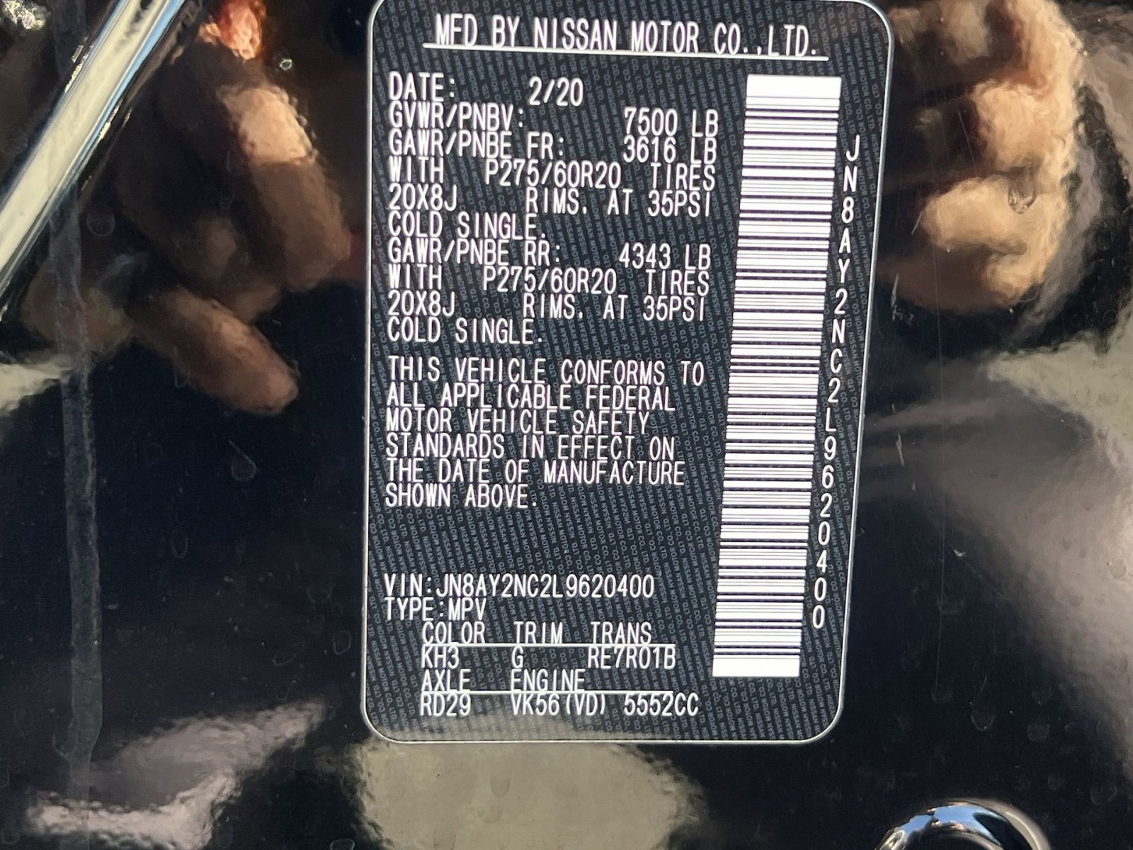 Used 2020 Nissan Armada SL w/ Premium Package image 31