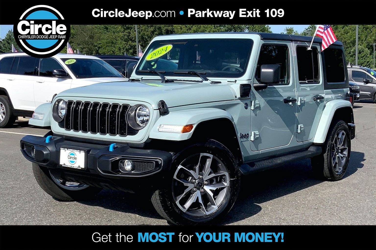 Used 2024 Jeep Wrangler Unlimited w/ Convenience Group AWD/4WD 360° Tour