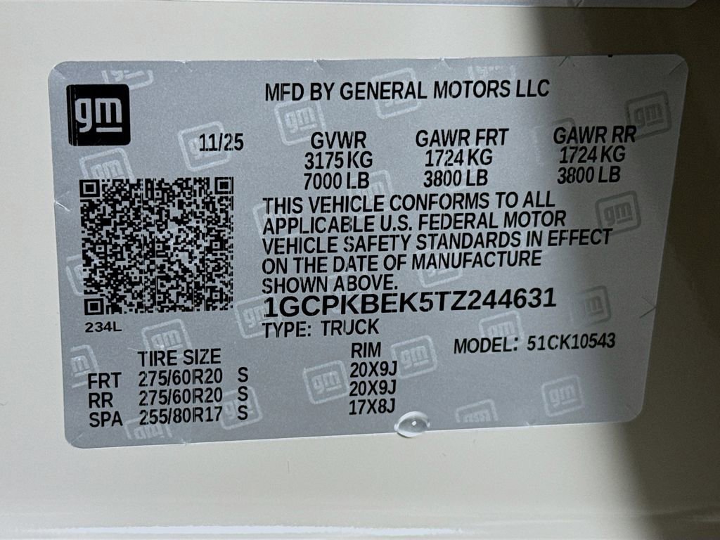 New 2026 Chevrolet Silverado 1500 Custom w/ Turbomax Blackout Package image 29