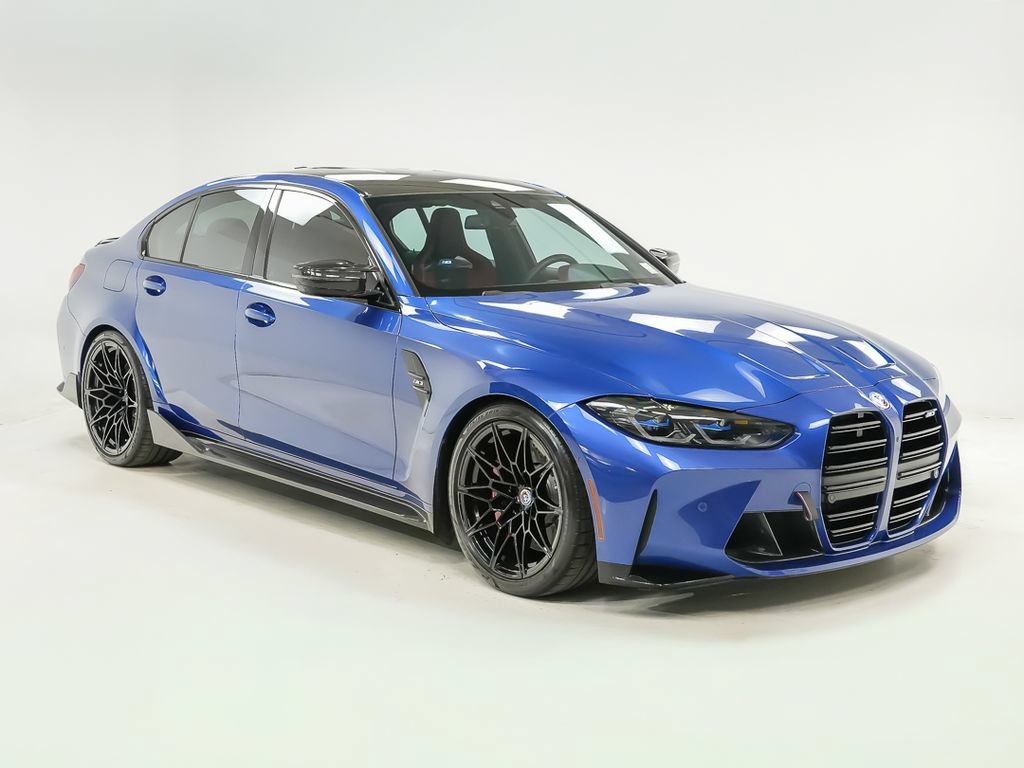 Used 2022 BMW M3 w/ M Carbon Exterior Package RWD image 8