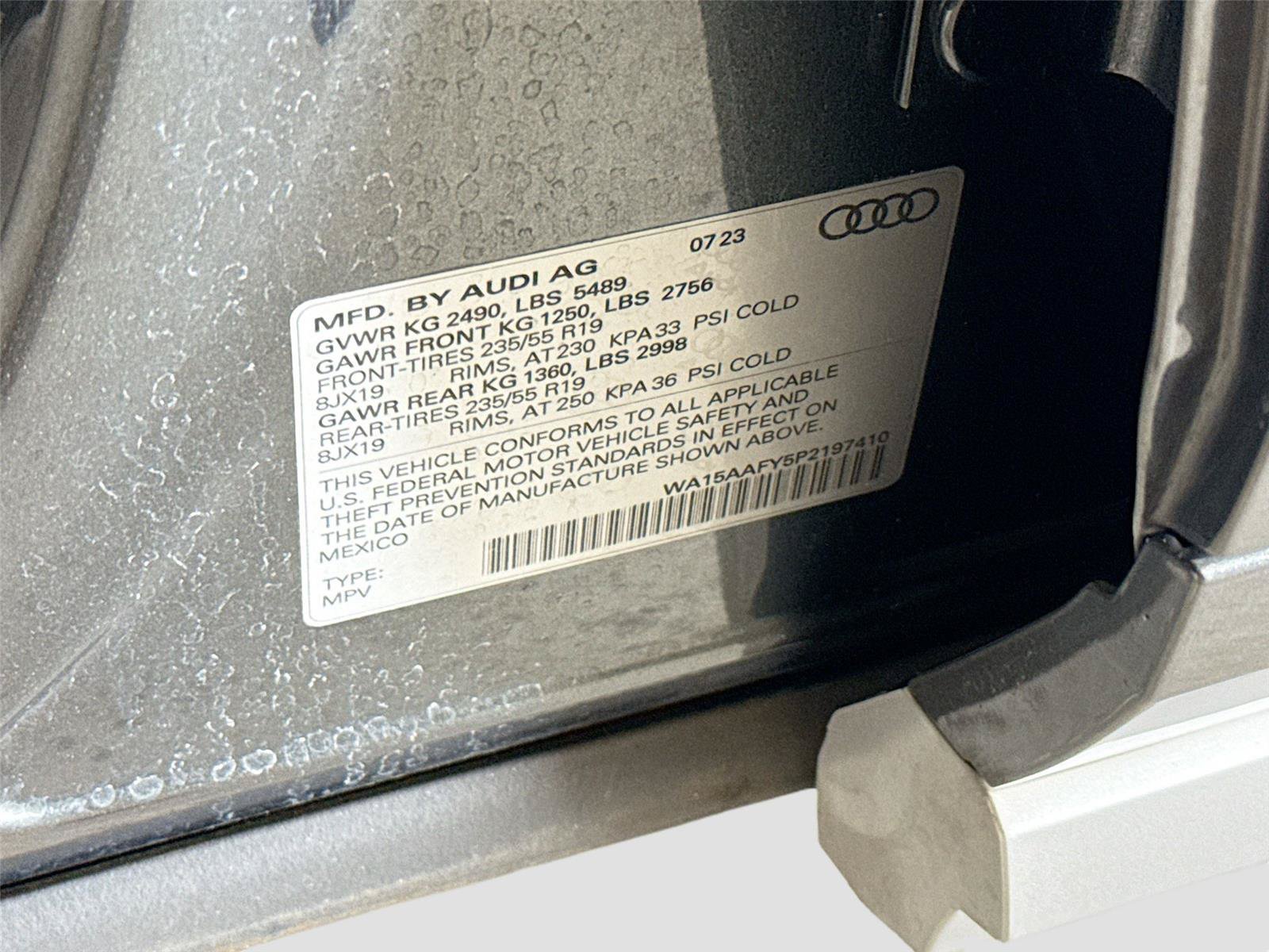 Certified 2023 Audi Q5 2.0T Premium Plus w/ Premium Plus Package AWD/4WD image 33