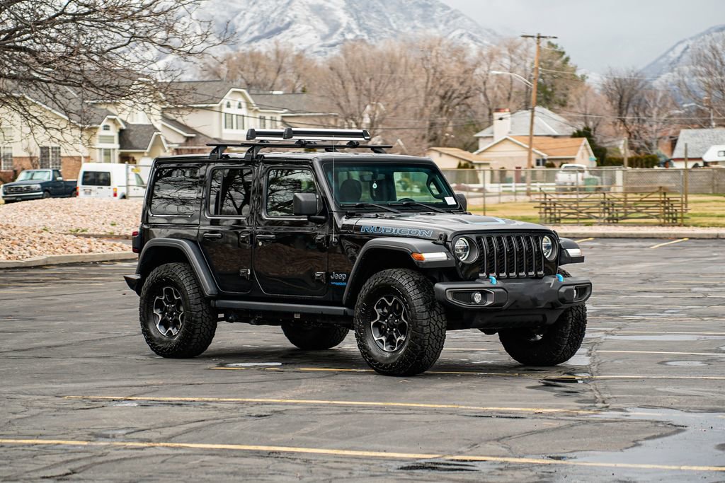 Used 2021 Jeep Wrangler Unlimited Rubicon 4xe w/ Cold Weather Group image 3