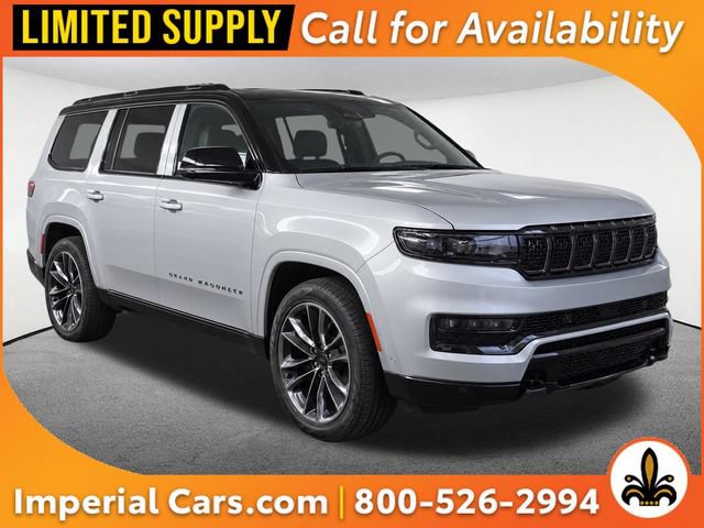 Certified 2025 Jeep Grand Wagoneer Series II Obsidian w/ Quick Order Packagew 28T AWD/4WD image 1