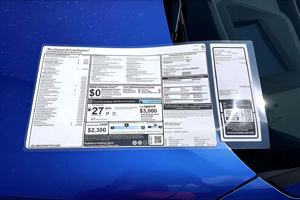 New 2026 BMW 440i xDrive w/ Premium Package AWD/4WD image 25