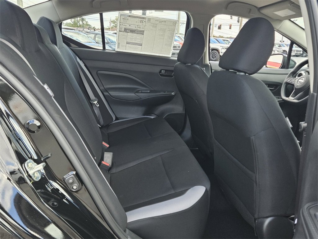 New 2025 Nissan Versa S w/ Trunk Package image 12