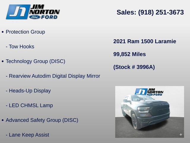 Used 2021 RAM 1500 Laramie w/ Night Edition AWD/4WD image 15