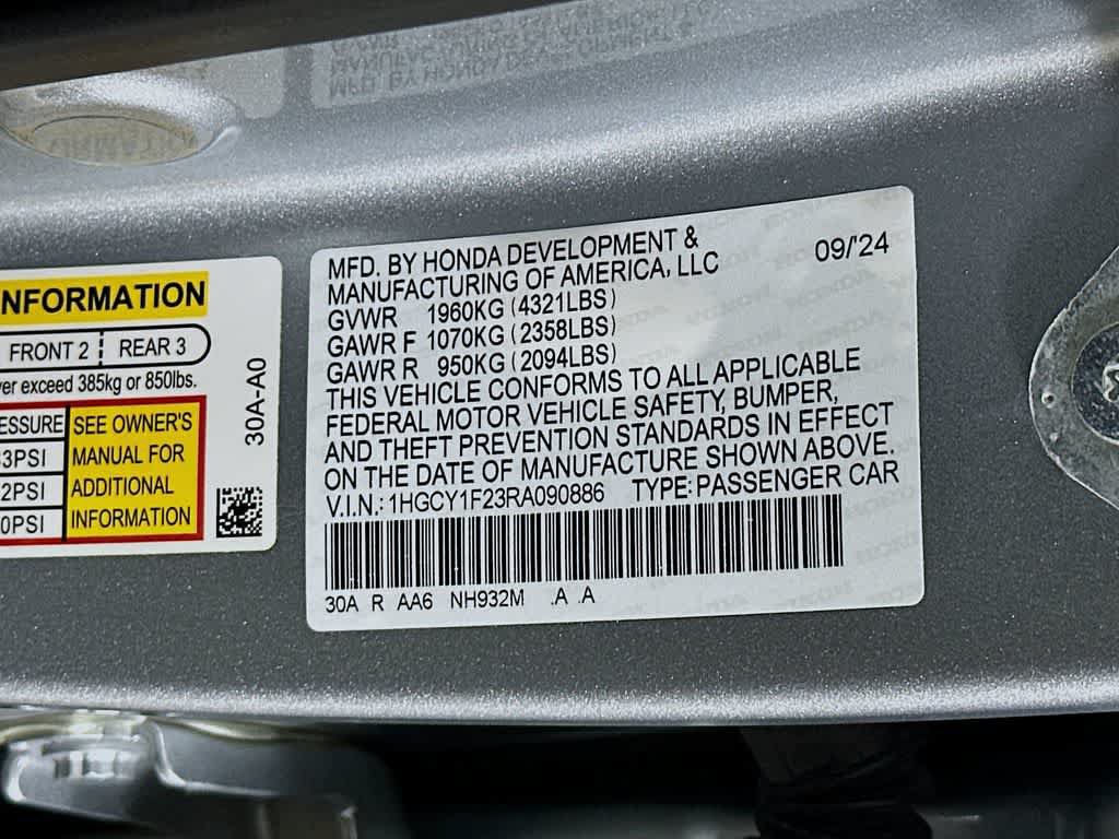 Used 2024 Honda Accord LX image 22