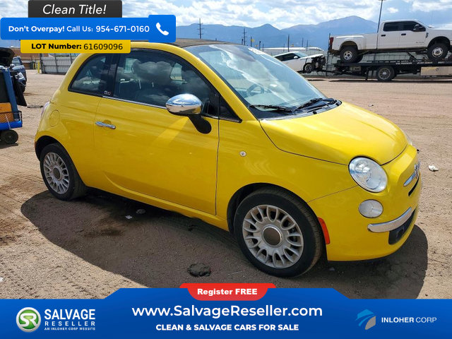 Used 2015 FIAT 500 Lounge FWD image 5