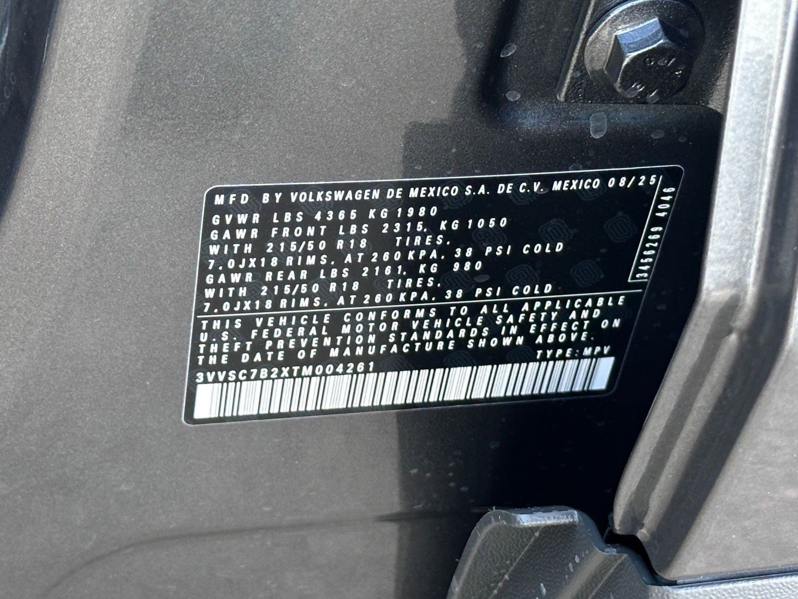 New 2026 Volkswagen Taos SE image 19