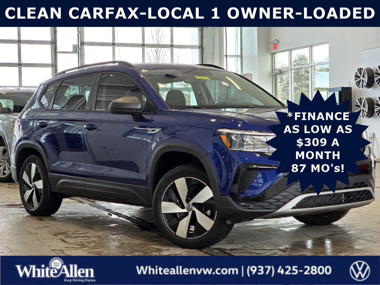 Used 2023 Volkswagen Taos S image 1