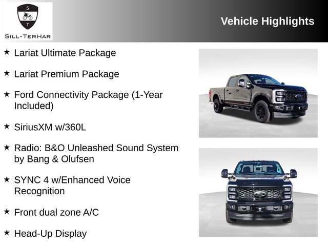 New 2026 Ford F250 Lariat w/ Black Appearance Package image 3