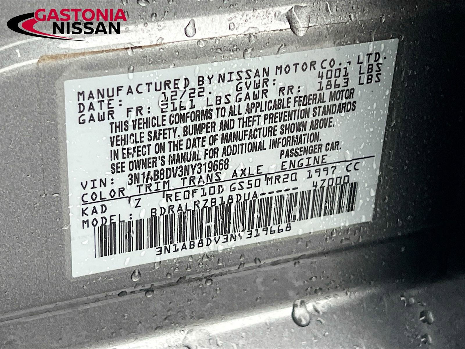 Used 2022 Nissan Sentra SR w/ Trunk Package image 38