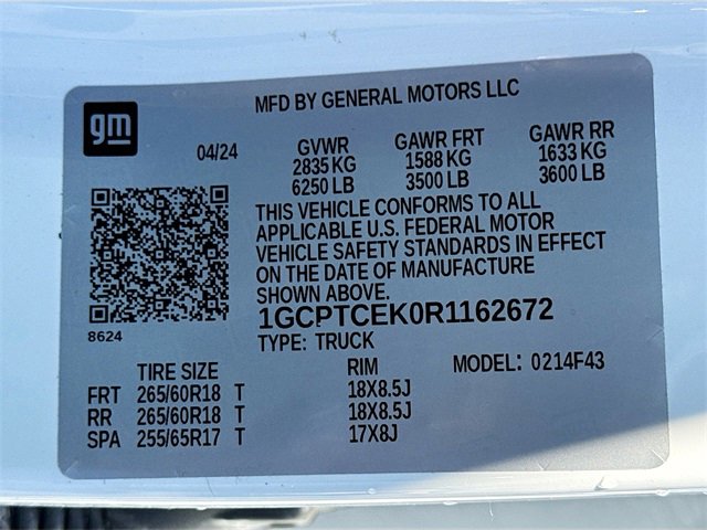 New 2024 Chevrolet Colorado LT w/ LT Convenience Package III image 19