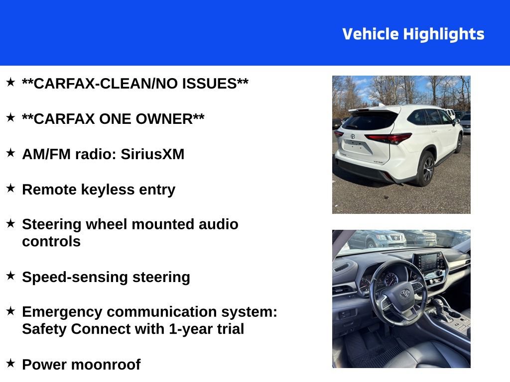 Used 2022 Toyota Highlander XLE image 4