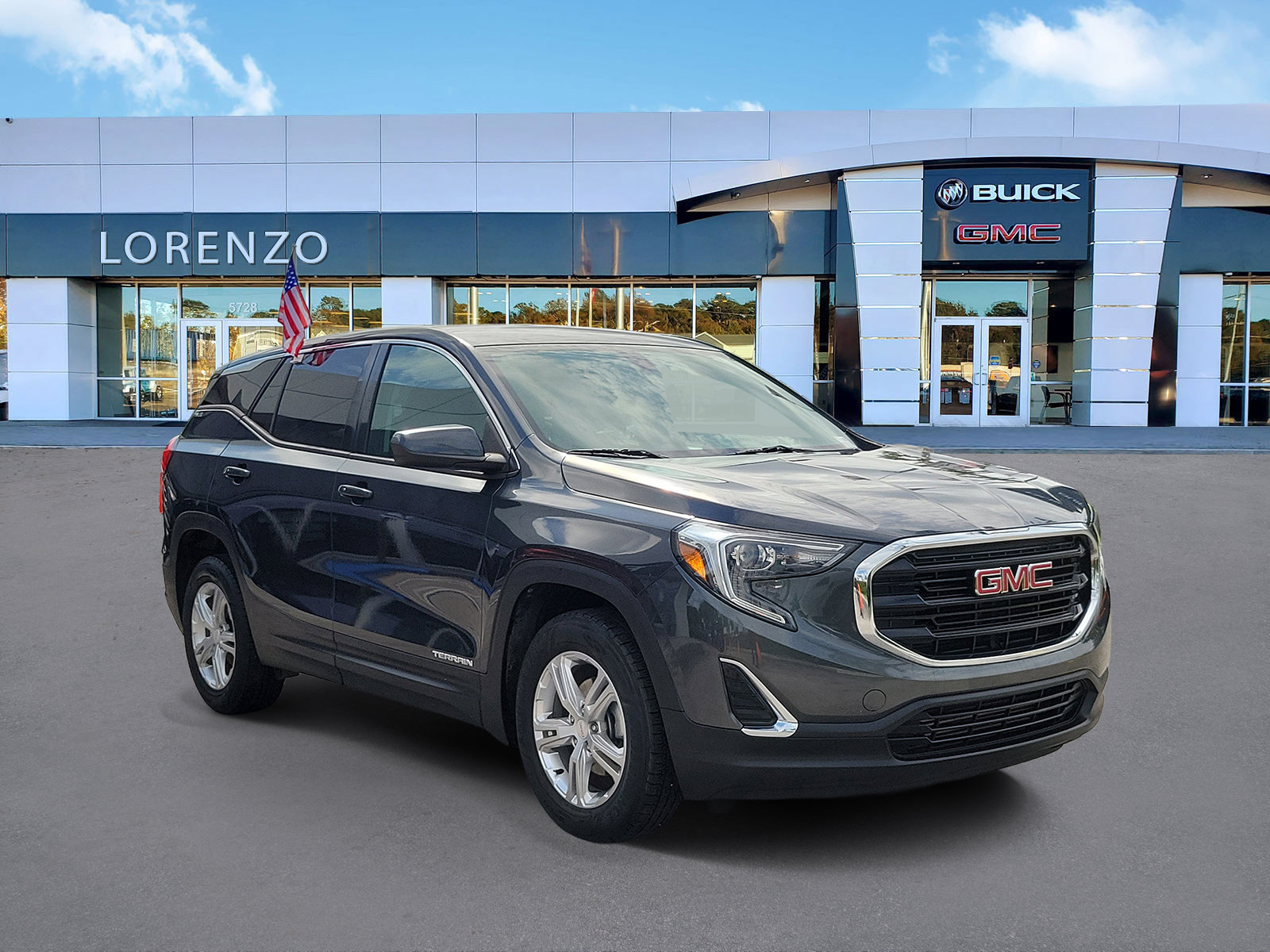 Used 2018 GMC Terrain SLE FWD image 3