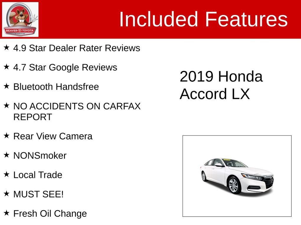 Used 2019 Honda Accord LX image 4