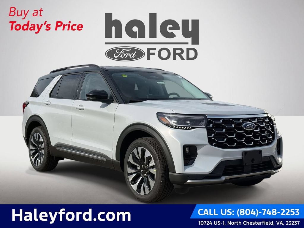 New 2026 Ford Explorer Platinum w/ LUX Leather Package AWD/4WD image 1