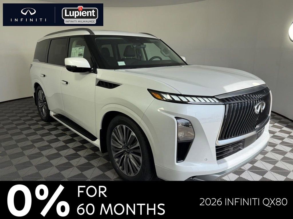New 2026 INFINITI QX80 Luxe w/ Cargo Package AWD/4WD image 1