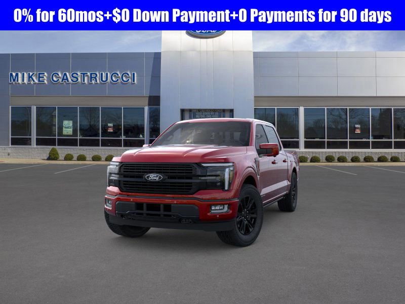 New 2025 Ford F150 Platinum w/ Equipment Group 702A High image 3