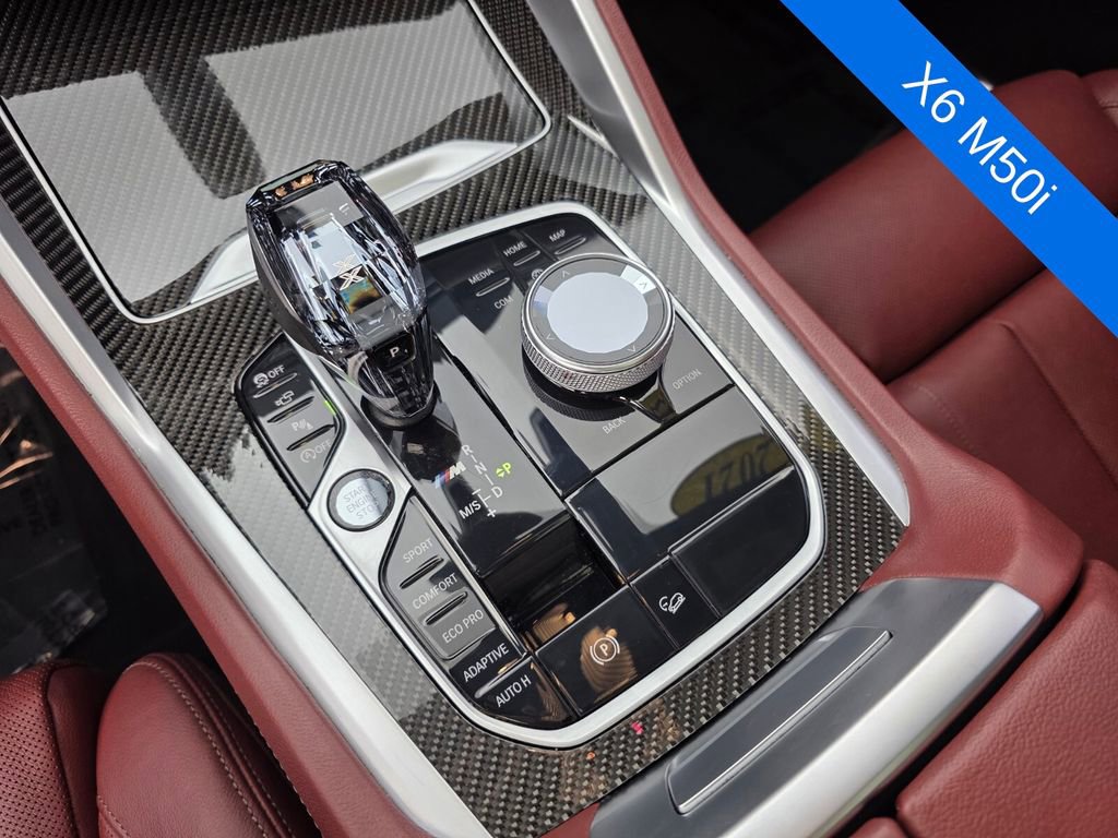Used 2021 BMW X6 M50i w/ Premium Package image 24