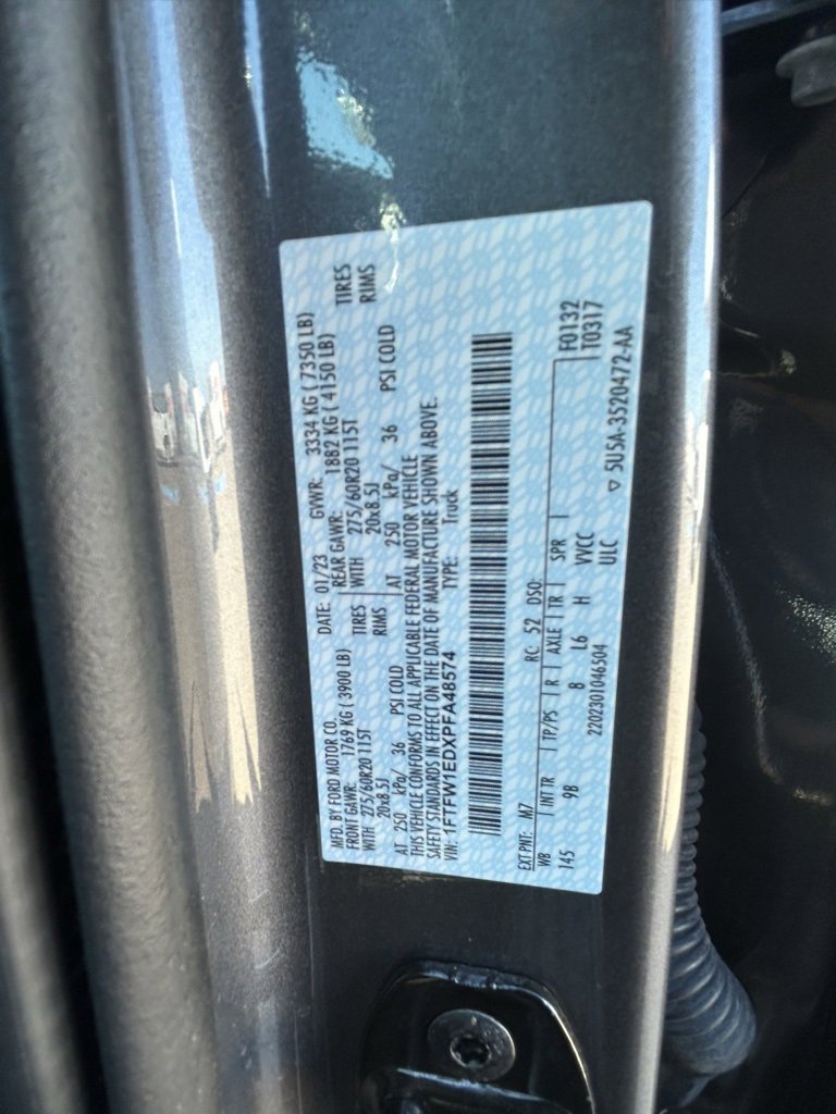 Used 2023 Ford F150 Platinum w/ Equipment Group 701A High image 9