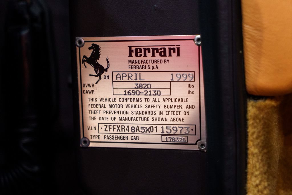 Used 1999 Ferrari F355 Spider RWD image 50