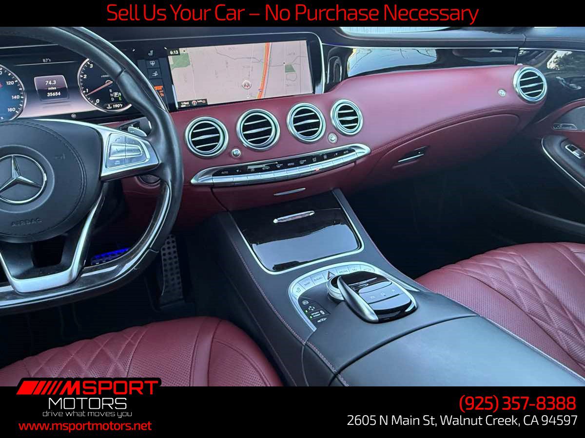 Used 2016 Mercedes-Benz S 550 4MATIC Coupe image 22