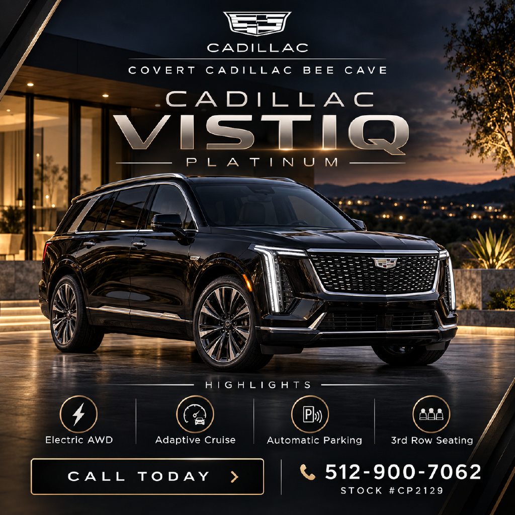 Used 2026 Cadillac Vistiq Platinum w/ LPO, Floor Liner Package AWD/4WD 360° Tour