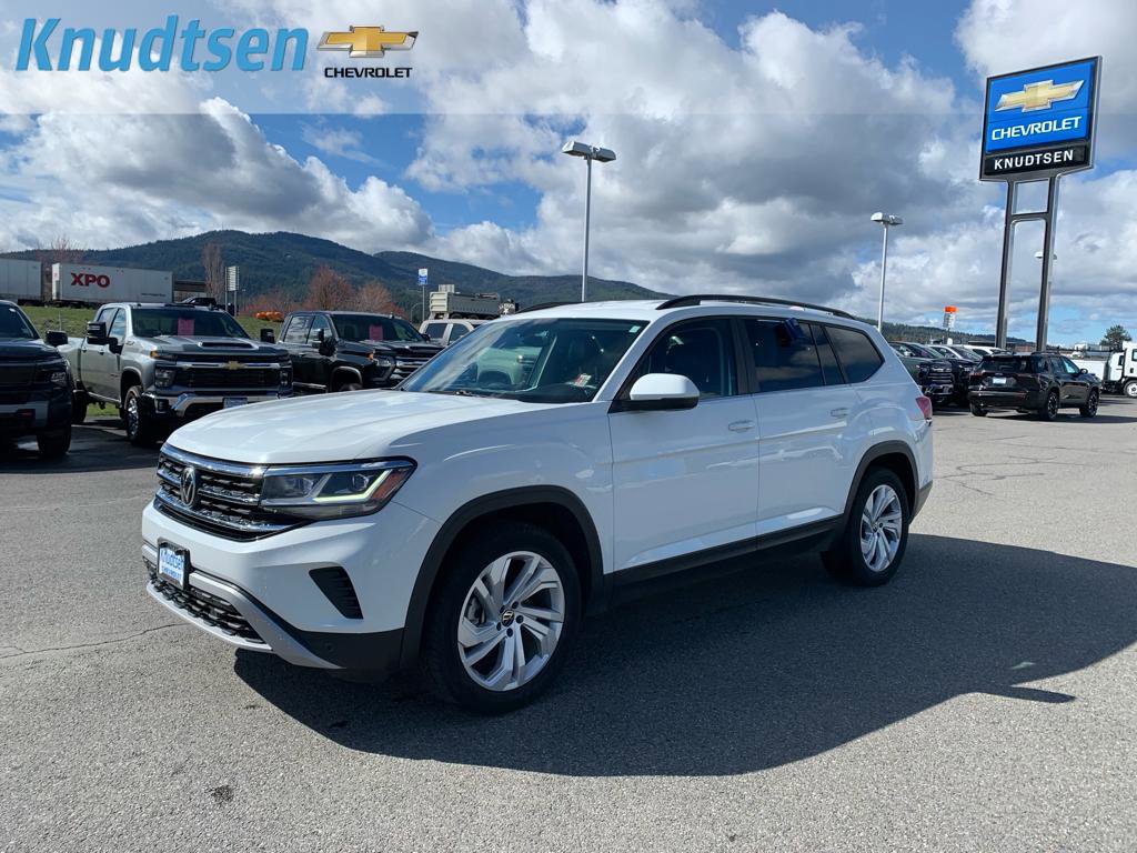 Used 2021 Volkswagen Atlas SE AWD/4WD image 3