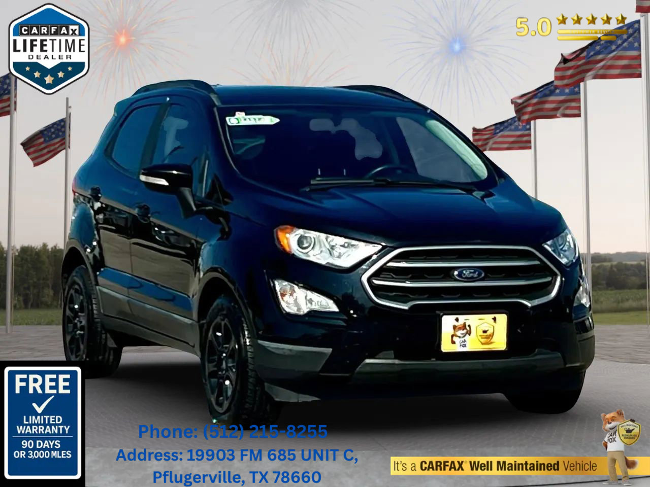 Used 2018 Ford EcoSport SE