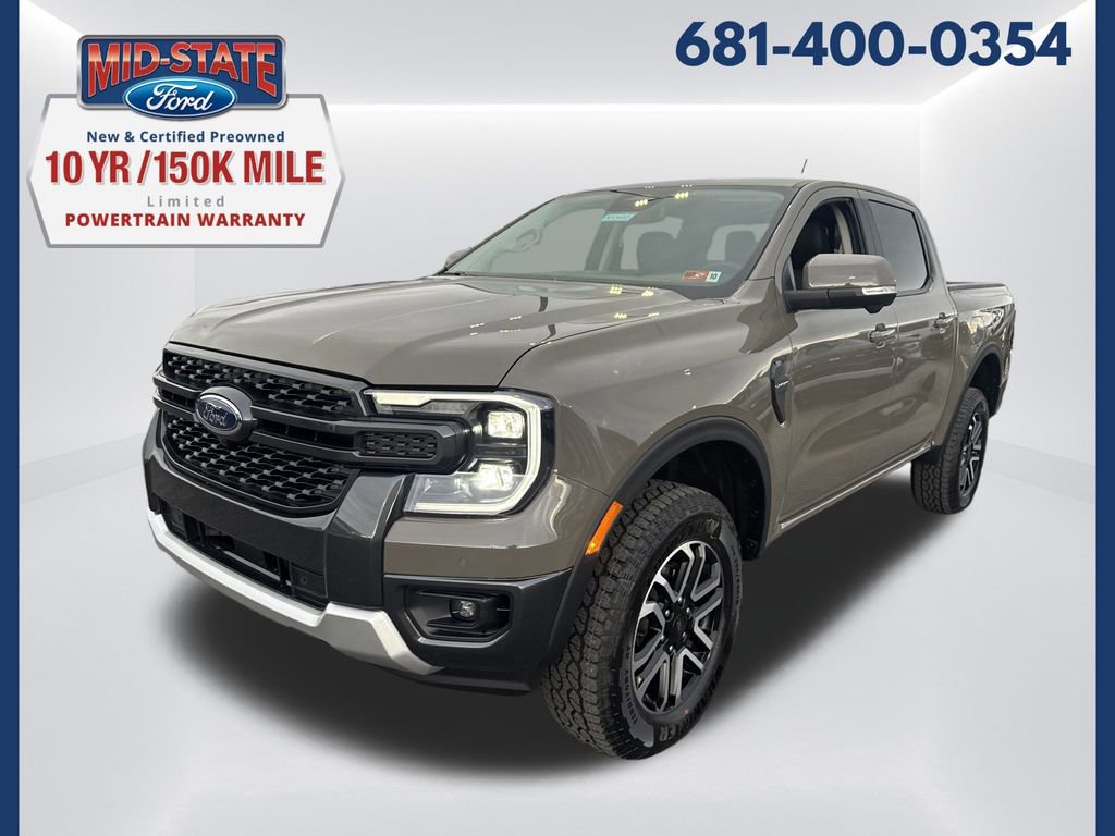 New 2025 Ford Ranger Lariat w/ Trailer Tow Package