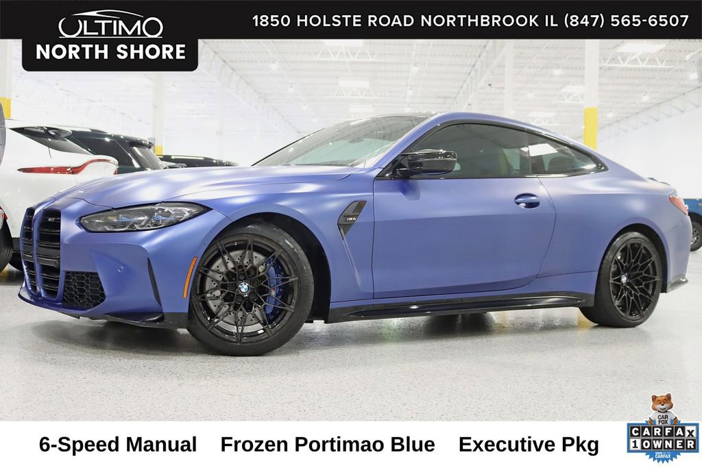 Used 2021 BMW M4 Coupe w/ Executive Package RWD video 1
