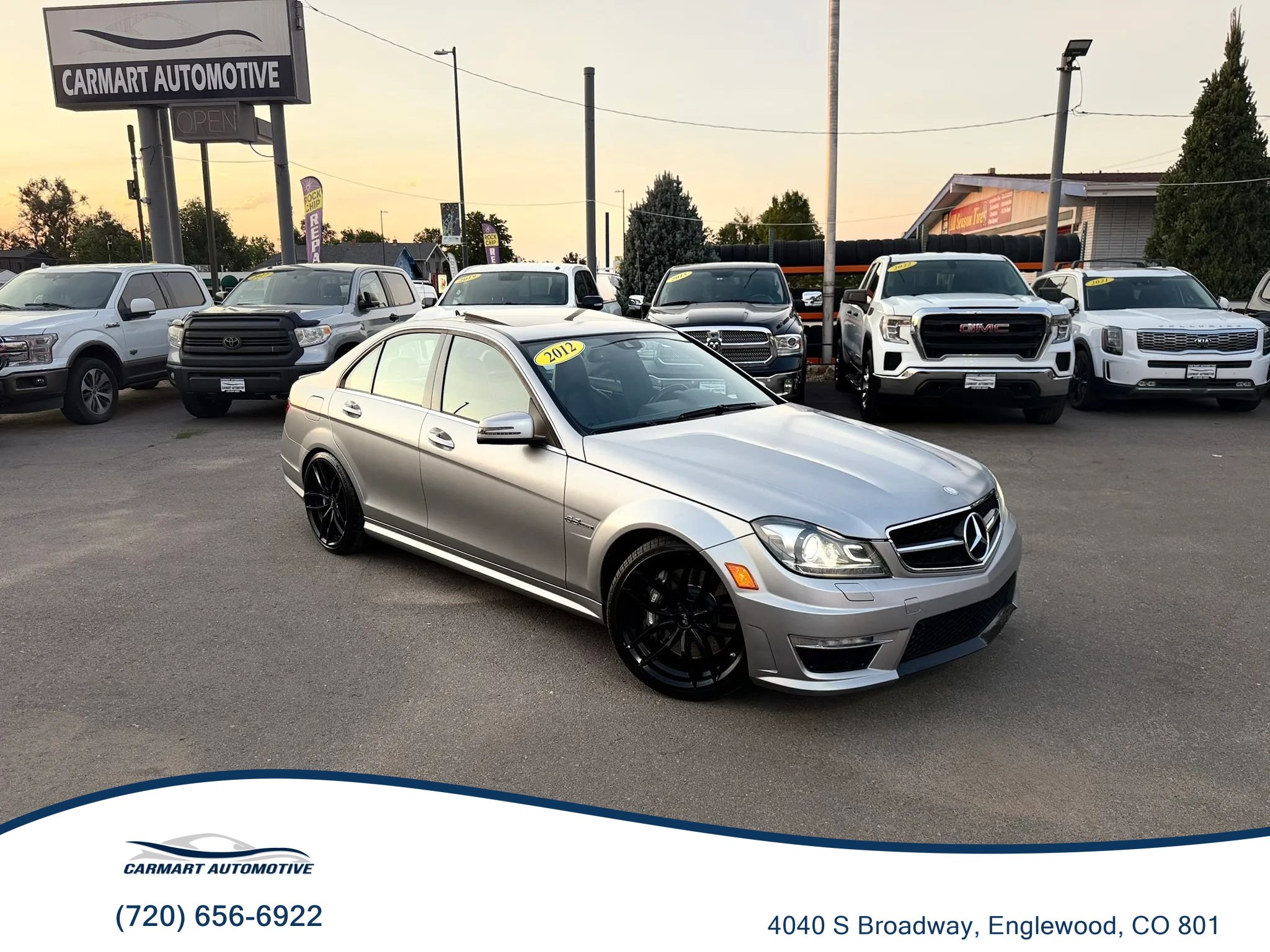 Used 2012 Mercedes-Benz C 63 AMG Sedan image 1