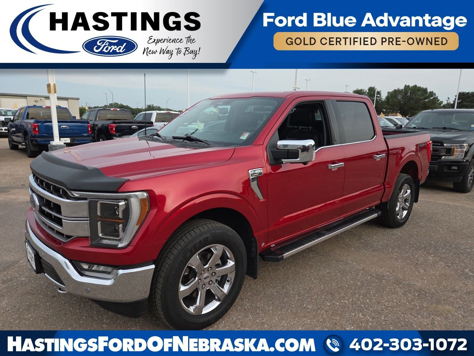 Certified 2023 Ford F150 Lariat w/ Equipment Group 502A High AWD/4WD image 1