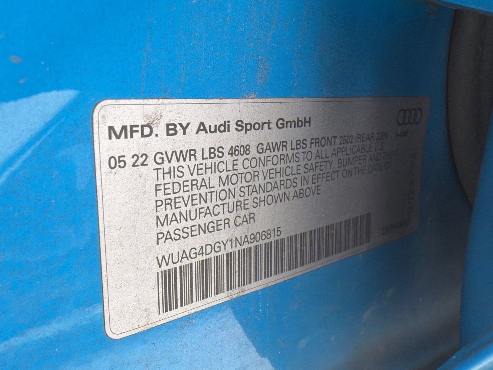 Certified 2022 Audi RS 3 AWD/4WD image 20