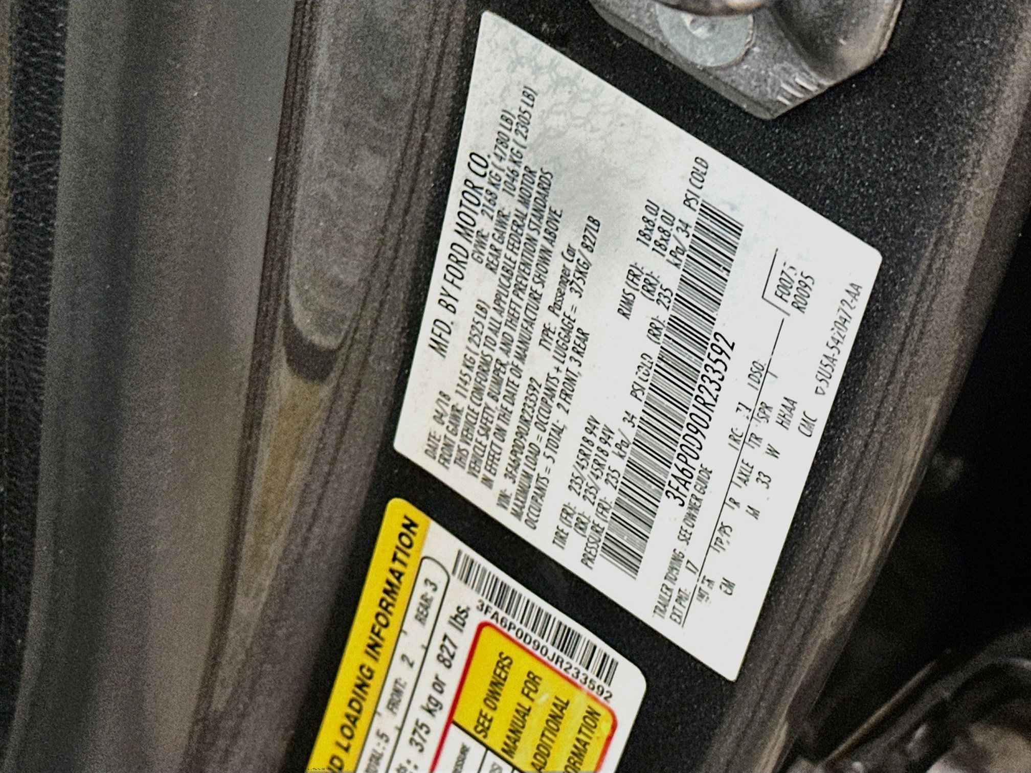 Used 2018 Ford Fusion Titanium AWD/4WD image 12