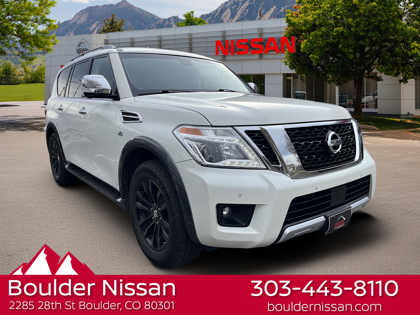 Used 2017 Nissan Armada Platinum w/ Captain Seat Package