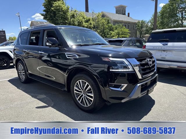 Used 2024 Nissan Armada SL w/ Captain's Chairs Package AWD/4WD video 2