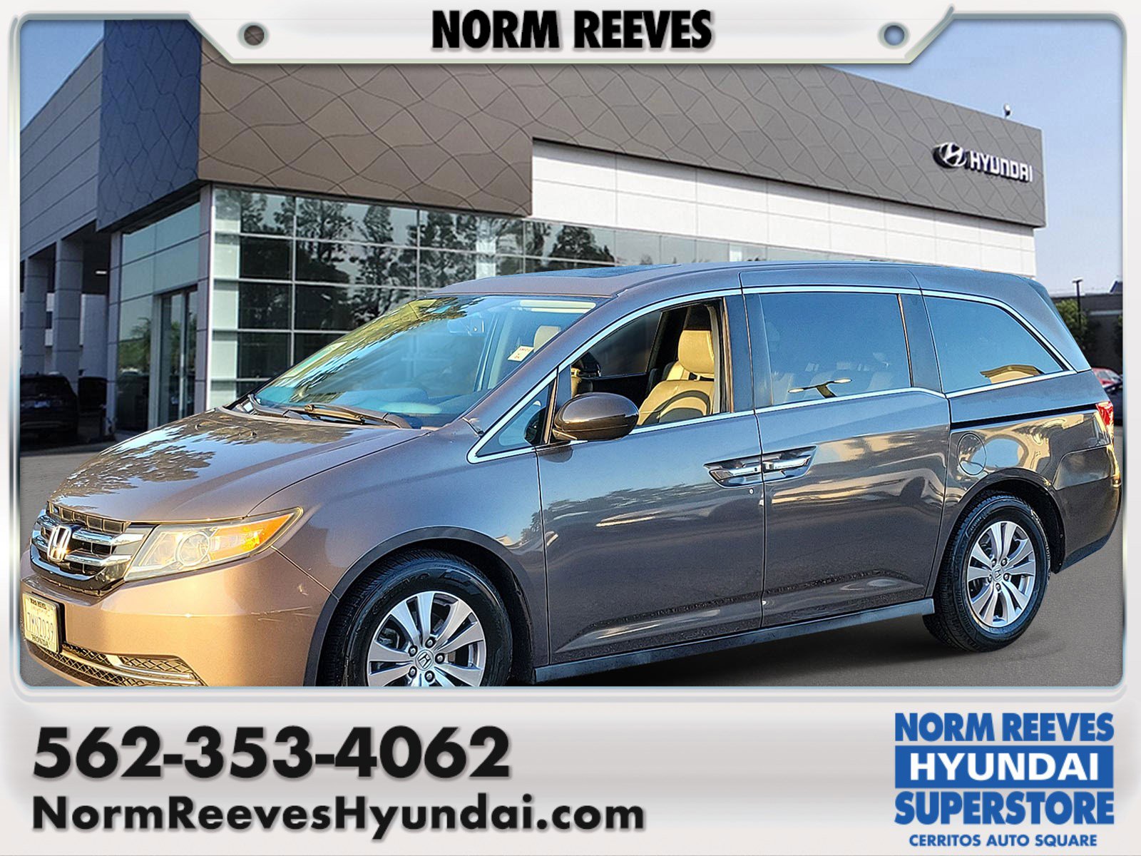 Used 2015 Honda Odyssey EX-L image 1