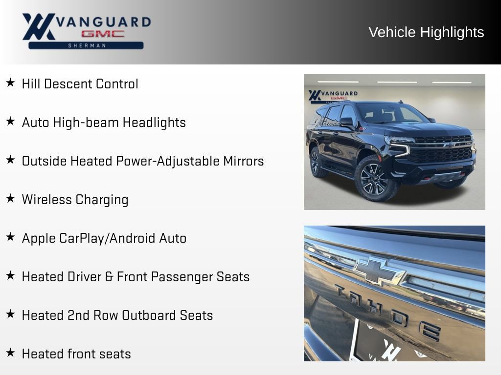 Used 2022 Chevrolet Tahoe Z71 w/ Z71 Off-Road Package image 11