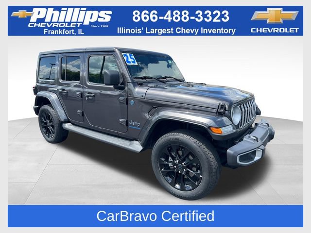 Used 2025 Jeep Wrangler Unlimited Sahara AWD/4WD 360° Tour