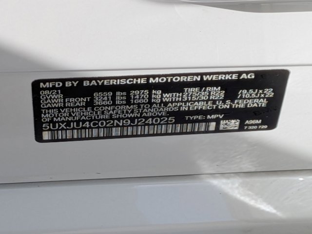 Used 2022 BMW X5 M50i w/ Executive Package image 25