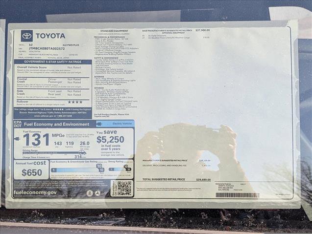 New 2026 Toyota bZ image 17