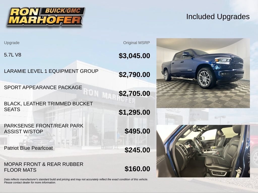 Used 2024 RAM 1500 Laramie AWD/4WD image 6